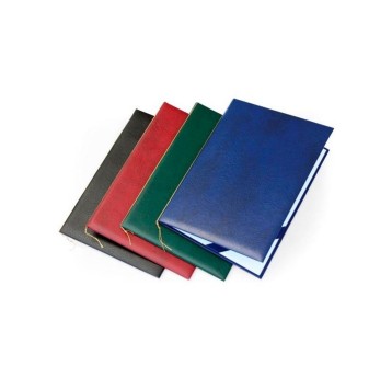 Okładka na dyplom A4 GALERIA PAPIERU ELEGANT LEN okleina karton kol. granatowy 1 szt. [220225]