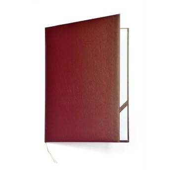 Okładka na dyplom A4 GALERIA PAPIERU ELEGANT okleina skóropodobna kol. bordowy miękkie wykończenie 10 szt. [220216]