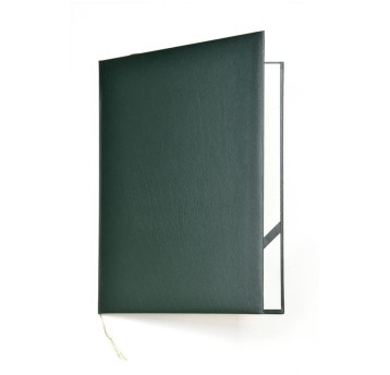 Okładka na dyplom A4 GALERIA PAPIERU ELEGANT okleina skóropodobna kol. zielony miękkie wykończenie 10 szt. [220214]