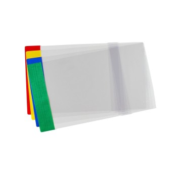 Okładka na książkę regulowana B7 BIURFOL kol. przezroczysty [OZK-41]