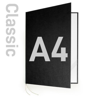 Okładka twarda A4+ OPUS O.PRESENTATION COVER CLASSIC okleina karton kol. czarny 10 szt. [808250]