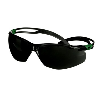 Okulary ochronne 3M SECUREFIT 500 SF550ASP-GRN-EU odporne na zarysowanie szybka przyciemnienie 5,0 IR 1 szt.