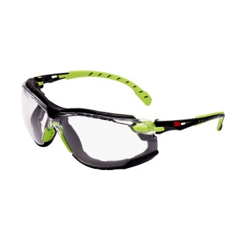 Okulary ochronne 3M SOLUS 1000 S1201SGAFKT-EU odporne na zarysowanie Anti-Fog szybka przezroczysta uszczelnione, piankowa wkładka i taśma nagłowna 1 szt. [1897442]