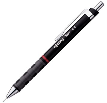 Ołówek automatyczny z gumką ROTRING Tikky III kol. czarny 0,5mm [1904700]