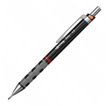 Ołówek automatyczny z gumką ROTRING Tikky III kol. czarny 1,0mm [S0770520 / 1904697]