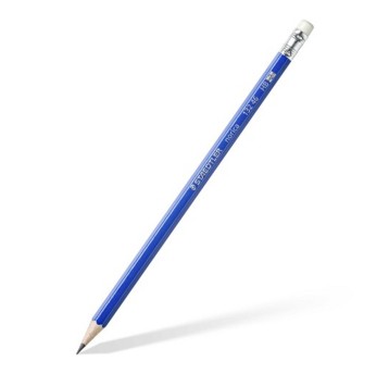 Ołówek z gumką STAEDTLER Norica kol. niebieski HB [S132-46]