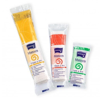 Opaska dziana podtrzymująca niejałowa 4m x 10cm MATOPAT Matovis nieelastyczna [MA-122-PE40-107]