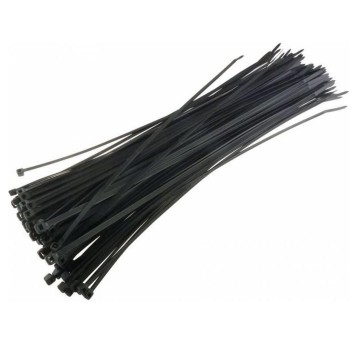 Opaski zaciskowe do spinania kabli TECHLY 280x4,8mm czarne nylonowe 100 szt. [306509]