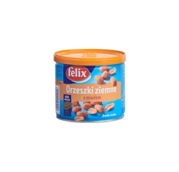 Orzechy arachidowe (ziemne) z miodem FELIX puszka 140g