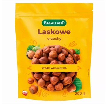 Orzechy laskowe BAKALLAND 250g