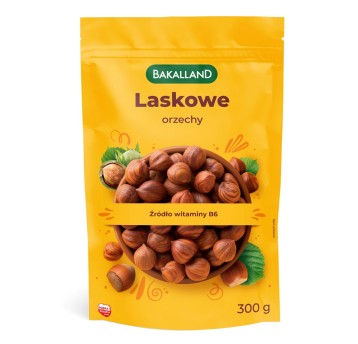 Orzechy laskowe BAKALLAND 300g