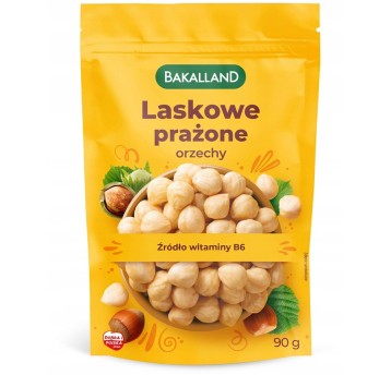 Orzechy laskowe prażone BAKALLAND 90g