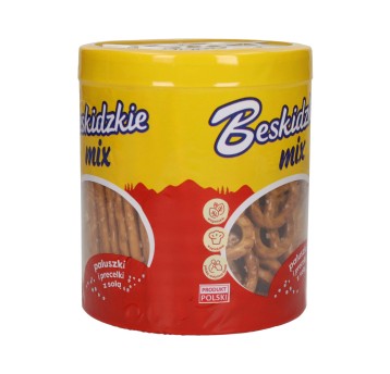 Paluszki i precelki AKSAM Beskidzkie mix TUBA 275g