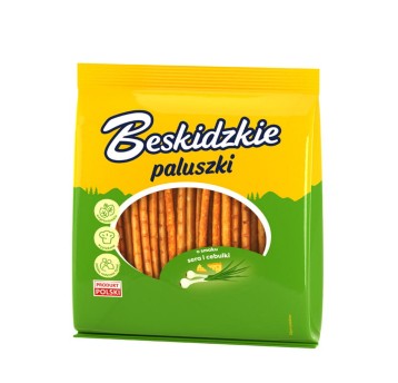Paluszki ser i cebulka AKSAM Beskidzkie 180g