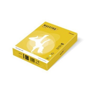 Papier kolorowy A3 80g 500 arkuszy MAESTRO kol. żółty intensywny [IG50]