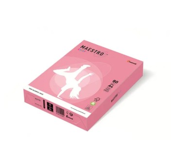 Papier kolorowy A4 160g 250 arkuszy MAESTRO kol. jasnoróżowy pastel [OPI74]