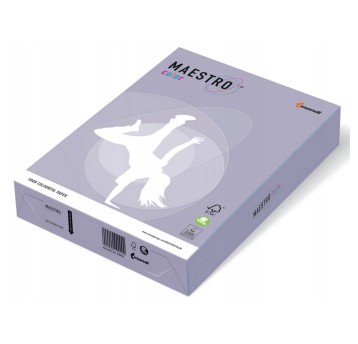 Papier kolorowy A4 80g 500 arkuszy MAESTRO kol. lawendowy trendy [LA12]