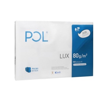 Papier ksero biały A3 80g 500 arkuszy POLLUX 161CIE