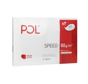 Papier ksero biały A3 80g 500 arkuszy POLSPEED 153CIE