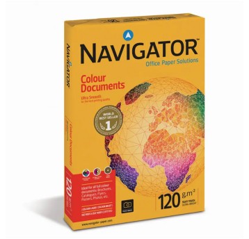 Papier ksero biały A4 120g 250 arkuszy NAVIGATOR COLOUR DOCUMENTS 169CIE [82457A12 SB]