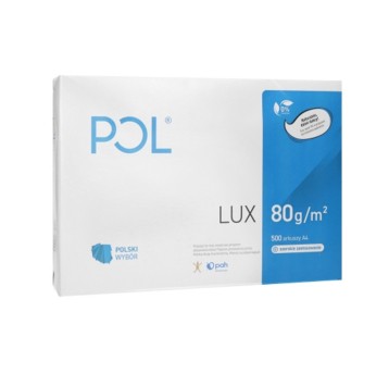 Papier ksero biały A4 80g 500 arkuszy POLLUX 161CIE