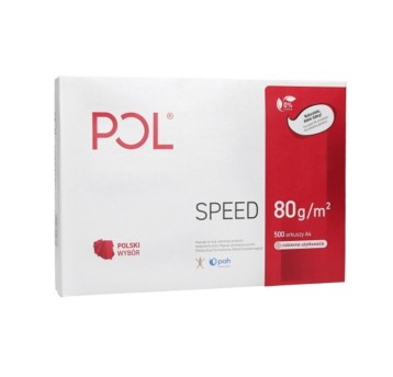 Papier ksero biały A4 80g 500 arkuszy POLSPEED 153CIE
