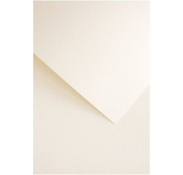 Papier ozdobny A4 220g 20 arkuszy GALERIA PAPIERU Len kol. kremowy [201832]