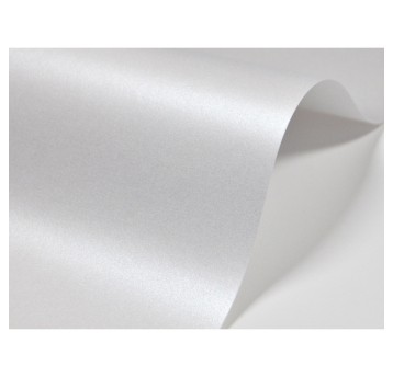 Papier ozdobny biały A4 120g 20 arkuszy Majestic Marble White