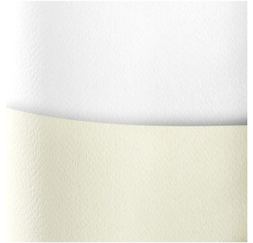 Papier ozdobny biały A4 200g 20 arkuszy GALERIA PAPIERU Sawanna drobne tłoczenie [204801]