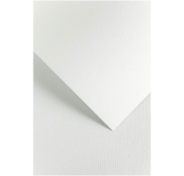 Papier ozdobny biały A4 230g 20 arkuszy GALERIA PAPIERU Czerpany [201401]