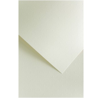 Papier ozdobny biały A4 230g 20 arkuszy GALERIA PAPIERU Dots drobne kropki [204603]
