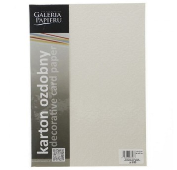 Papier ozdobny biały A4 230g 20 arkuszy GALERIA PAPIERU Ornament [205103]