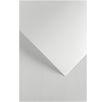 Papier ozdobny biały A4 240g 20 arkuszy GALERIA PAPIERU Płótno [202121]