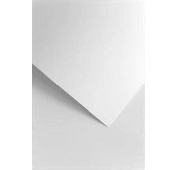 Papier ozdobny biały A4 250g 20 arkuszy GALERIA PAPIERU Gładki [202801]