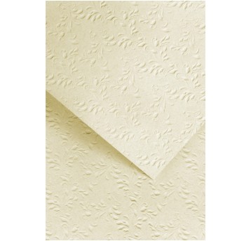 Papier ozdobny jasnobeżowy A4 220g 20 arkuszy GALERIA PAPIERU Nature z tłoczeniem [204736]