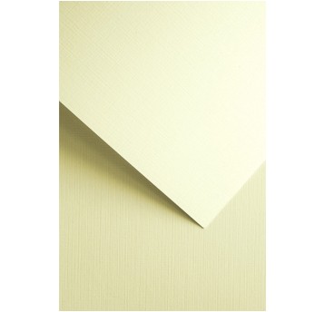 Papier ozdobny kremowy A4 240g 20 arkuszy GALERIA PAPIERU Płótno [202122]
