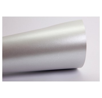 Papier ozdobny srebrny A4 250g 100 arkuszy Asterlux