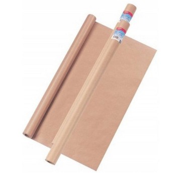 Papier pakowy w roli 100cm x 5m 83g HERLITZ kol. brązowy [996058]