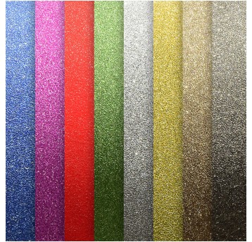 Papier samoprzylepny A4 GALERIA PAPIERU wielokolorowy brokatowy 10 arkuszy [206999]