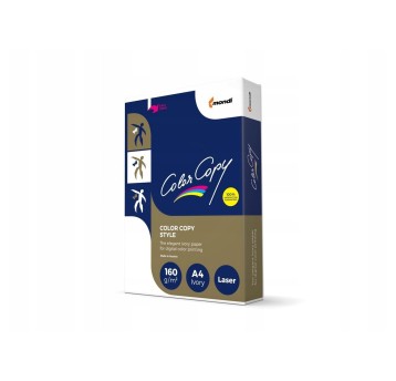 Papier satynowy kremowy A4 160g 250 arkuszy COLOR COPY ORYGINAL