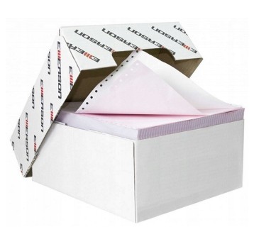 Papier składanka 12" x 240 x 1+1 EMERSON 900 składek kolor [240212c0n0red]