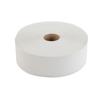 Papier toaletowy makulaturowy 1 warstwa kol. biały MERIDA Klasik | Ø280mm szer. 90mm dł. 480m | 1 rolka [PKB002]