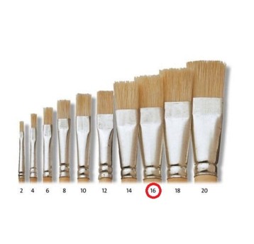 Pędzelek płaski PELIKAN 613 F/16 [721464]