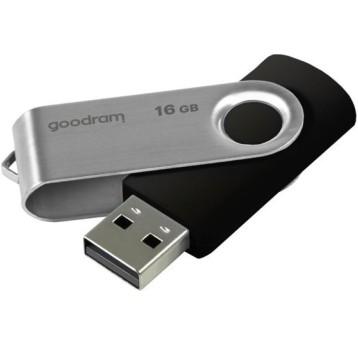Pendrive 16GB USB 2.0 GOODRAM Twister kol. czarny [UTS2-0160K0R11]