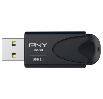 Pendrive 256GB USB 3.0 PNY Attaché 4 kol. czarny [FD256ATT431KK-EF]
