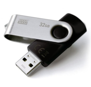 Pendrive 32GB USB 2.0 GOODRAM Twister kol. czarny [UTS2-0320K0R11]