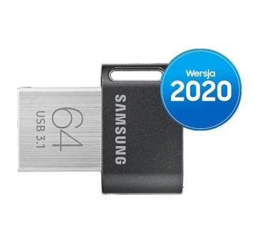 Pendrive 64GB USB 3.1 SAMSUNG FIT Plus kol. tytanowy [MUF-64AB/APC]