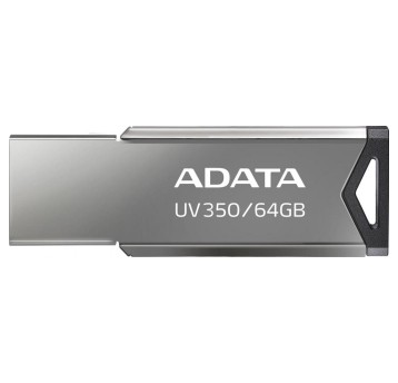 Pendrive 64GB USB 3.2 ADATA kol. srebrny [AUV350-64G-RBK]