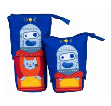 Piórnik saszetka wysuwana HAPPY COLOR COOL GANG Cosmo kol. granatowy [HA 2216 0810-CG05]