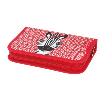 Piórnik z wyposażeniem 31 cz. HERLITZ CUTE ANIMALS ZEBRA [50038237]